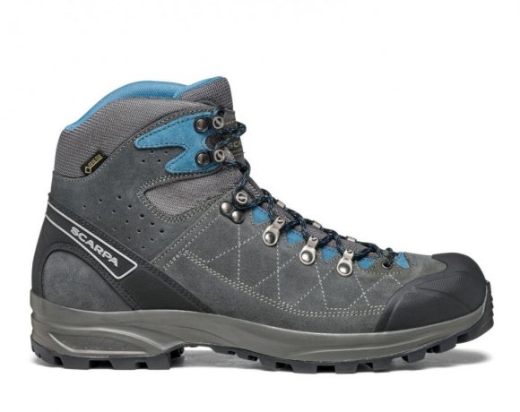 Scarpa Herrenschuhe Kailash Trek GTX, Breit, Haigrau/Seeblau Scarpa Herrenschuhe Kailash Trek GTX, Breit, Haigrau/Seeblau